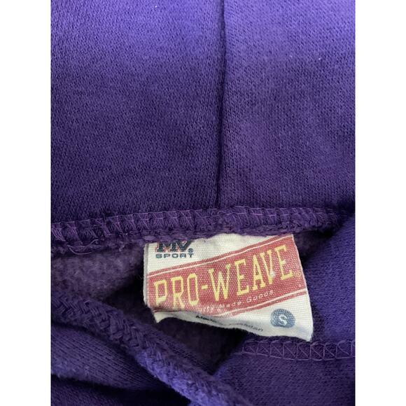 GCU Grand Canyon University Antelopes Men's Purple Pro Weave Hoodie Small - Picture 6 of 10